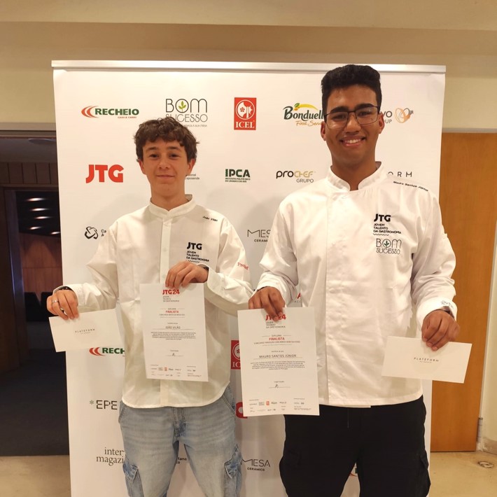 Alunos da EPSM finalistas no Concurso Jovem Talento da Gastronomia